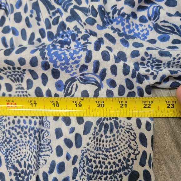 Lilly Pulitzer Elsa Button Down Top L - Picture 7 of 12